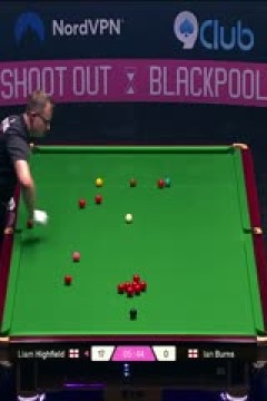 斯诺克单局限时赛128进64伊安·伯恩斯0-41利亚姆·海菲尔德20251212