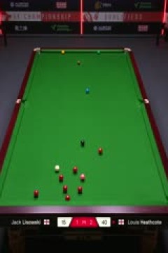 斯诺克英锦赛资格赛第三轮80进48杰克·利索夫斯基2-6路易·希斯科特20251125
