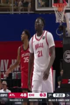 NBA夏季联赛 老鹰VS公牛 20240720