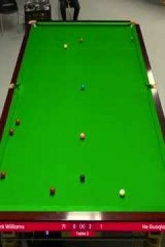 2024斯诺克德国大师赛贺国强5-1马克·威廉姆斯20240130