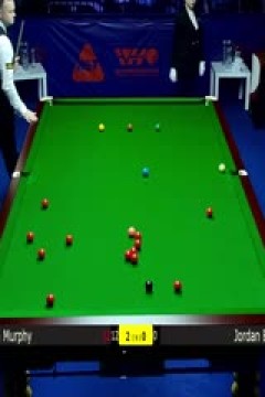 2025斯诺克武汉公开赛64进32肖恩·墨菲5-0乔丹·布朗20250825