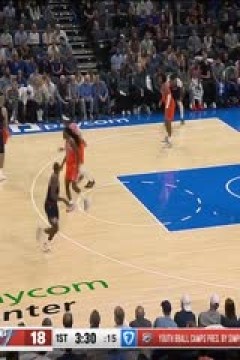 NBA常规赛 快船VS雷霆 20241112