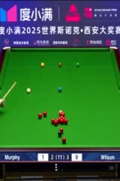 2025斯诺克西安大奖赛半决赛肖恩·墨菲6-4加里·威尔逊(秦正)20251012