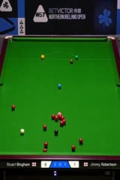 2025斯诺克北爱尔兰公开赛64进32斯图尔特·宾汉姆2-4吉米·罗伯逊20251021