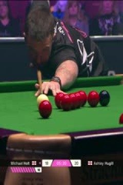 斯诺克单局限时赛128进64迈克尔·霍尔特43-39阿什利·休吉尔20251210
