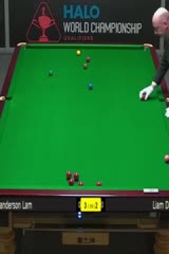 斯诺克世锦赛资格赛96进64林杉峰4-5利亚姆·戴维斯(第一阶段)20250410