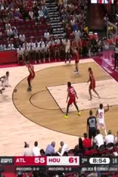 NBA夏季联赛 老鹰VS火箭 20250715