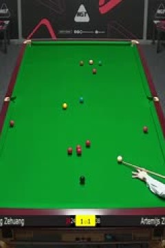 斯诺克西安大奖赛资格赛(128进64轮次)龙泽煌5-1阿尔特米·齐津斯20250901