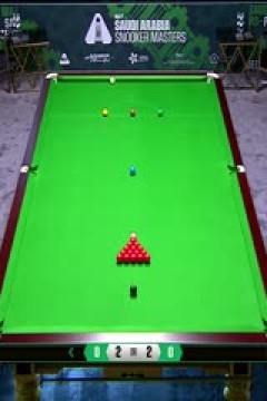 2025斯诺克沙特大师赛第四轮(48进32)加里·威尔逊5-2亚伦·希尔20250811