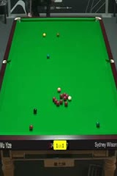 2024斯诺克威尔士公开赛资格赛西德尼·威尔逊1-4吴宜泽20240127(李照)