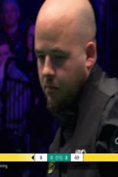 2024斯诺克大师赛卢卡·布雷切尔2-6杰克·利索夫斯基20240107