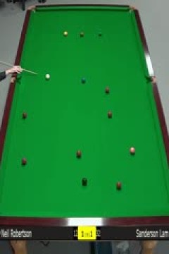 2024斯诺克德国大师赛资格赛尼尔·罗伯逊5-1林杉峰20240129